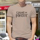 Humoristisch Herrenmode T-Shirt - Game of Fondue, November White