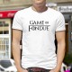 T-Shirt humoristique mode homme - Game of Fondue, White