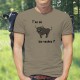 Uomo moda umoristica T-Shirt - T'as où les vaches