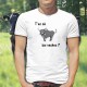 Men's Funny Fashion T-Shirt - T'as où les vaches