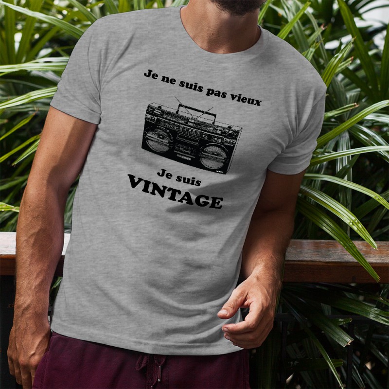 Tee shirt je ne suis pas vieille je online suis vintage