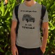 Herrenmode Humoristisch T-Shirt - Vintage Renault 4L, Alpin Spruce