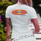 Women's fashion T-Shirt - Jurassienne, c'est de la dynamite !