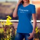Women's cotton T-Shirt - Française, What else ?, 51-Royal Blue