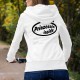 Frauenmode lustig Kapuzen-Sweatshirt - Prinzessin inside