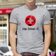Uomo moda calcio T-Shirt - Hop Suisse, Ash Heater