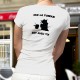 Donna moda T-shirt - Que la Fondue soit avec Toi