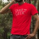 Uomo Moda cotone T-Shirt - Game of Geek, 40-Rosso
