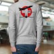 Men's fashion Sweatshirt - Swiss Hawker Hunter