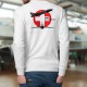 Swiss Hawker Hunter ★ Forces aériennes suisses ★ Pull-over homme avion de chasse de légende