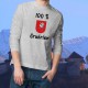 Herren Sweatshirt - 100 pourcent Gruérien, Ash Heater