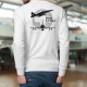 Men's Sweatshirt - Fighter Aircraft - Swiss F-5 Tiger, White