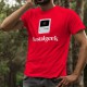 Men's Fashion cotton T-Shirt - Nostalgeek Macintosh, 40-Red