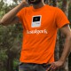 T-shirt coton mode homme - Nostalgeek Macintosh, 44-Orange