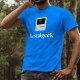 T-shirt coton mode homme - Nostalgeek Macintosh, 51-Bleu Royal