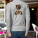 Men's funny fashion Sweatshirt - Bern Bear and coat of arms, Ash Heater