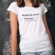 T-shirt humoristique mode dame - Réveil en cours