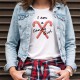 Frauenmode lustige T-shirt - I am a Candy Girl