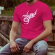 T-shirt coton mode homme - Dragon Universe, 57-Fuchsia