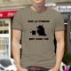 Uomo T-Shirt umoristica  - Que la Fondue soit avec Toi