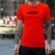 T-Shirt - CHOCOLAT, Safety Orange