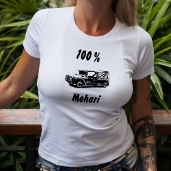 T-Shirt mode dame humoristique - 100 pourcent Méhari