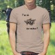 T-Shirt humoristique mode homme - T'as où les vaches ? version Matrix, November White