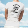 Vintage Combi VW Bus ✿ Je ne suis pas vieille,  je suis Vintage ✿ T-Shirt humoristique mode dame, fleurs hippies