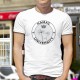 Men's Funny fashion T-Shirt - HAMAC University, White