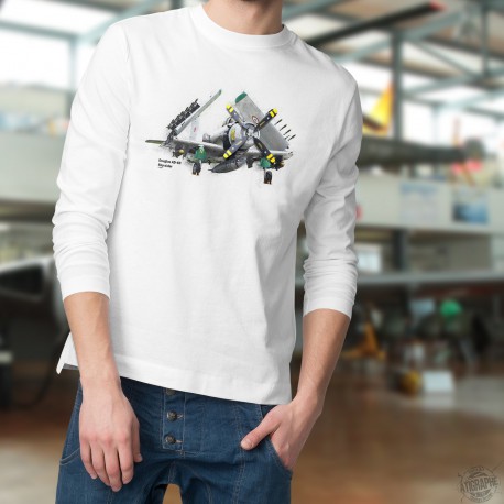 Douglas AD-4N Skyraider ★ Kampfflugzeug ★ Herren Mode Pullover Einkolben-Taktikbomber, Ende des Zweiten Weltkriegs