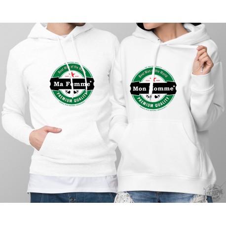 Kapuzenpulli DUOPACK - Amour Heineken