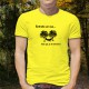 Men's Funny T-Shirt - Retraite en vue, Safety Yellow