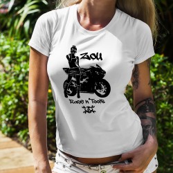 Donna moda T-shirt - Zou Race n'tools logo
