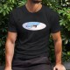 Men's cotton T-Shirt - Blériot XI, 36-Black