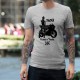 Men's biker fashion T-Shirt - Zou Race n'tools, Ash Heater