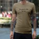 Ya pas le feu au lac ★ T-Shirt humoristique homme expression romande