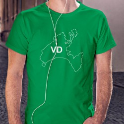 Baumwolle Waadtländer T-Shirt - VD, 47-Maigrün