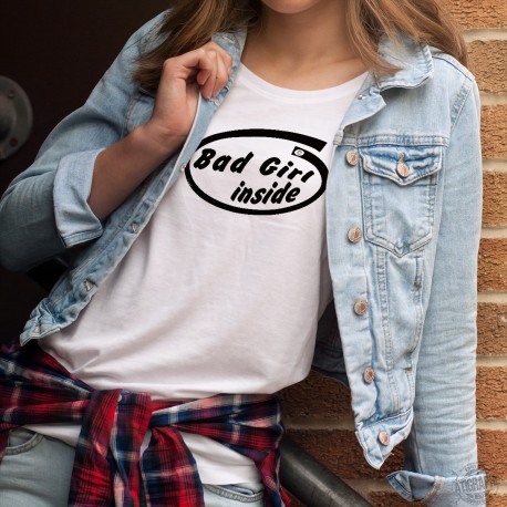 Women's Fashion T-Shirt - Bad Girl Inside