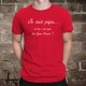 Men's cotton T-Shirt - PAPA Super Pouvoir