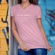 Donna cotone T-Shirt - Maman Super Pouvoir