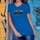 Women's cotton T-Shirt - Subaru Impreza WRX STI, 51-Royal Blue