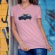 Donna cotone T-Shirt - Subaru Impreza WRX STI, 52-Rosa Pastello