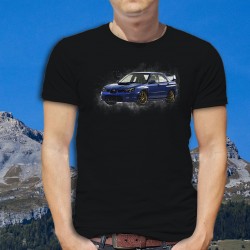 Men's cotton T-Shirt - Subaru Impreza WRX STI