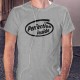 T-Shirt humoristique - Perfection inside (l'homme parfait est à l'intérieur de ce t-shirt)
