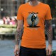 Herren Mode Baumwolle T-Shirt - POISON of Humanity, 44-Orange