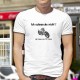 Humoristisch Herrenmode T-Shirt - Ich schnarche nicht, White