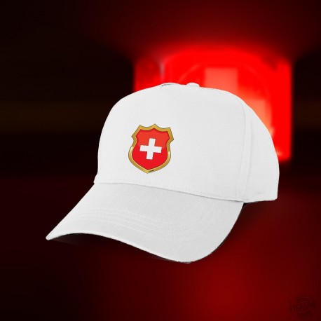 Casquette de baseball - Blason Suisse