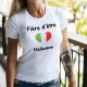 Women's slinky T-Shirt - Fière d'être Italienne - Italian heart