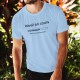 Réveil en cours, merci de ne pas brusquer ★ T-Shirt humoristique homme, barre de téléchargement