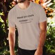 Réveil en cours, merci de ne pas brusquer ★ T-Shirt humoristique homme, barre de téléchargement